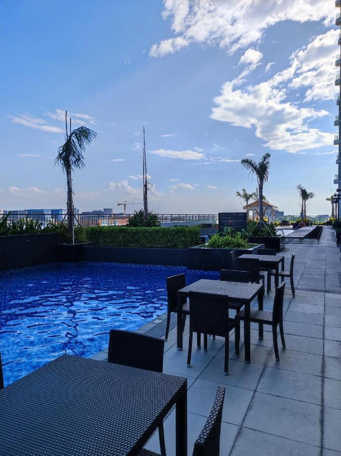 Neues Apartment mit Pool-Nutzung Manila Exterior foto